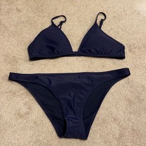 Navy Bikini Set from Aerie